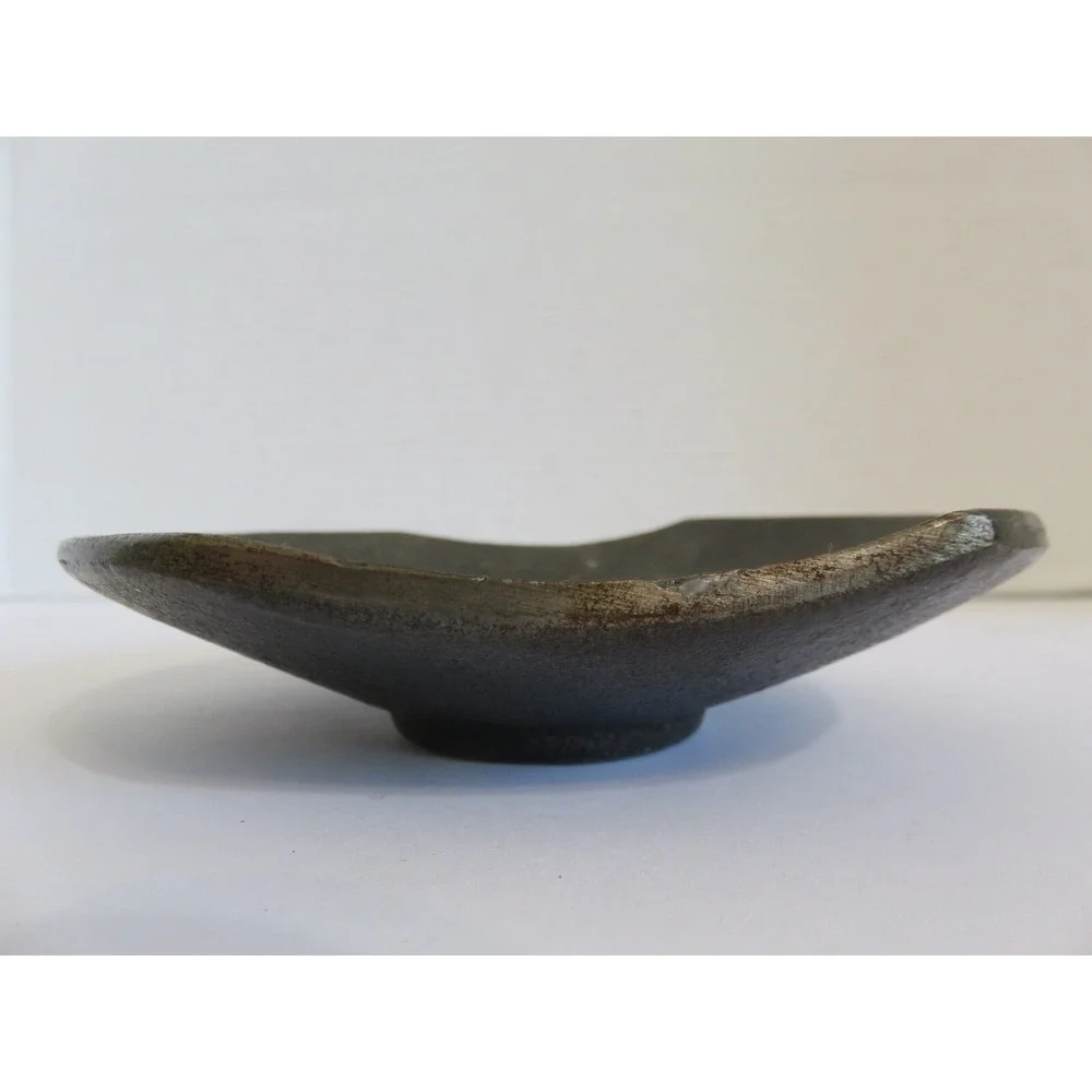 Heavy Cast Iron Metal Trinket Jewelry Dish‎ Minimalist Home Decor